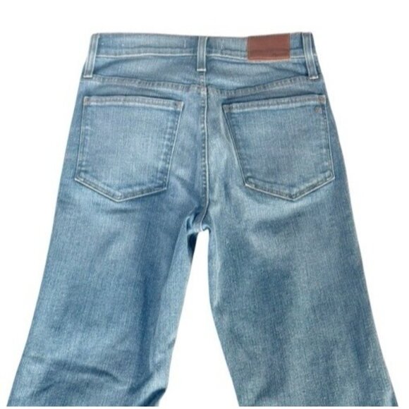 Madewell Retro Flare Women's Sz 27 Norwich Wash Denim Jeans - Picture 10 of 13